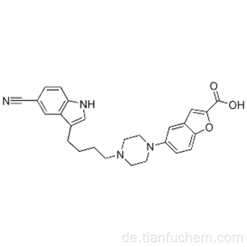 5- [4- [4- (5-Cyano-1H-indol-3-yl) butyl] -1-piperazinyl] -2-benzofurancarbonsäure CAS 163521-19-5